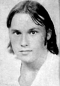 black and white head photo of Michael Scott McLaughlin