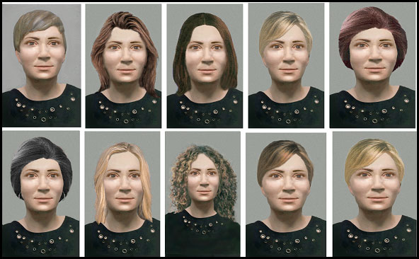 Facial Reconstruction of Unidentified Person